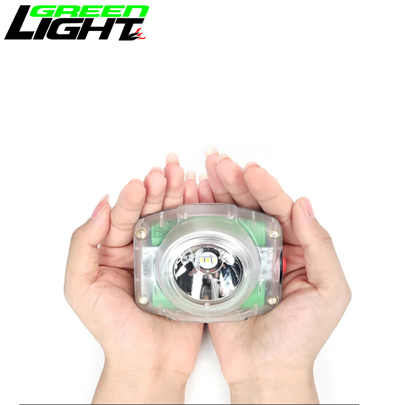 Best Mini Size 13000lux IP68 Miner Cordless Cap Lamp Safety Helmet Lamp 3.5Ah wholesale