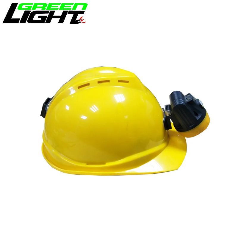 10000lux USB Charging Cordless Mining Cap Light Compact Size Helmet Light