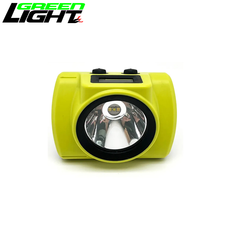 Best Water-proof IP68 Explosion-proof Super Bright 25000LUX Cordless Mining Cap Lamp 7Ah Battery Capacity wholesale