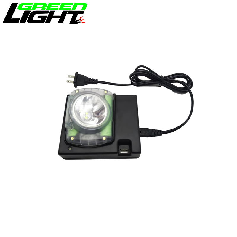 Explosion-proof Ip68 Rechargeable 15000lux Led Miners Cap Lamp with SOS