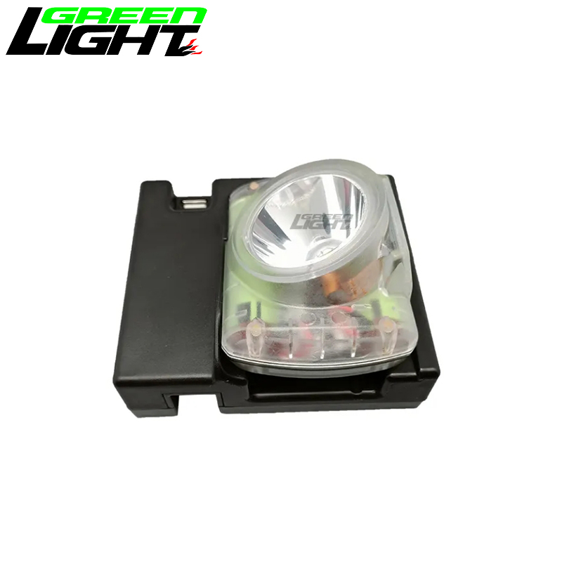 Impact Resistant 7ah 385lum Rechargeable Miner Headlamp 1200 Battery Cycles