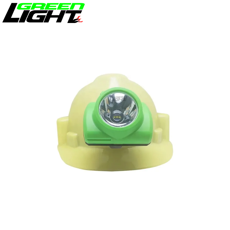 good quality High Lumen IP68 Rechargeable Mining Head Light 25000LUX 3W Coal Mine Lamp wholesale