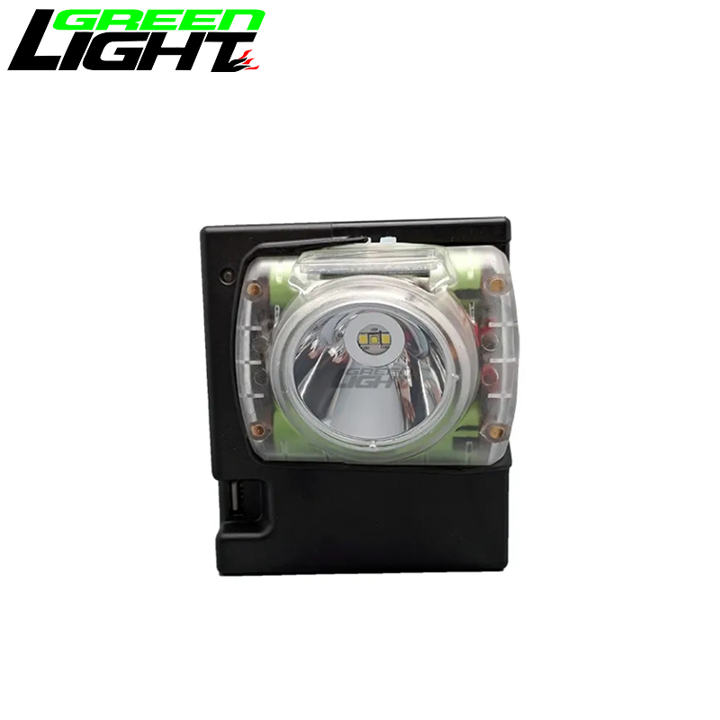 Impact Resistant 7ah 385lum Rechargeable Miner Headlamp 1200 Battery Cycles