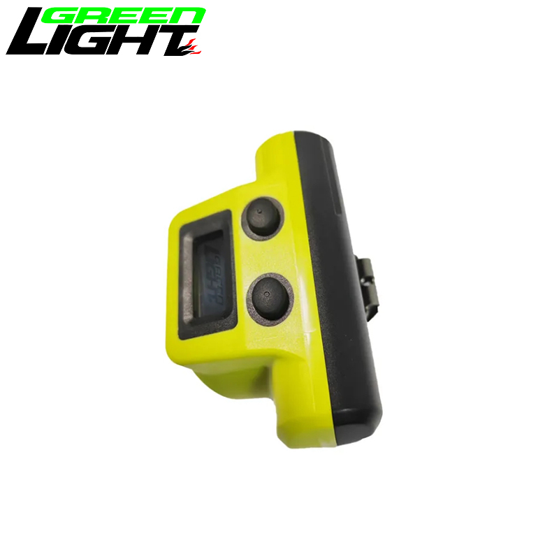 Premium Oled Display 7Ah 25000lux Cordless Led Helmet Lamp 30hrs Long Lighting Time