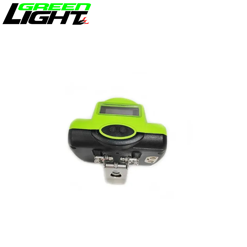 Portable Compact 15000lux Rechargeable Led Helmet Lamp OLED Display 7Ah Mining Lamp