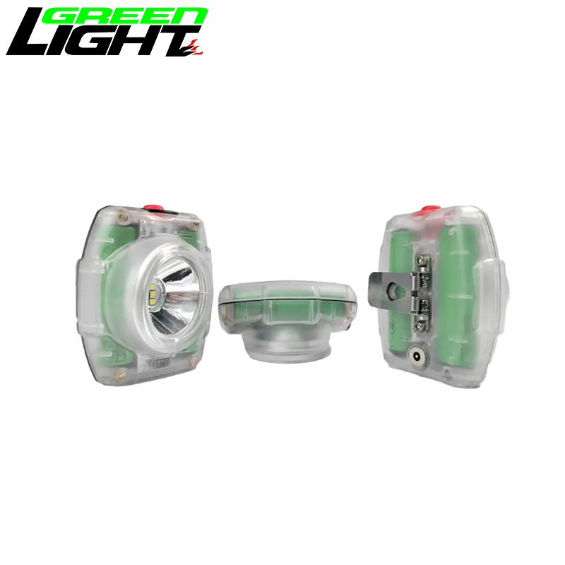 3.5Ah Lightweight Waterproof Ip68 Underground Mine Cordless Miner Cap Lamp 13000lux