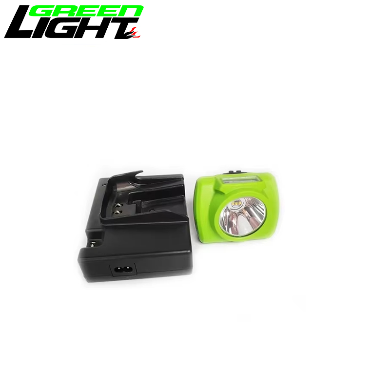High Lumen IP68 Rechargeable Mining Head Light 25000LUX 3W Coal Mine Lamp