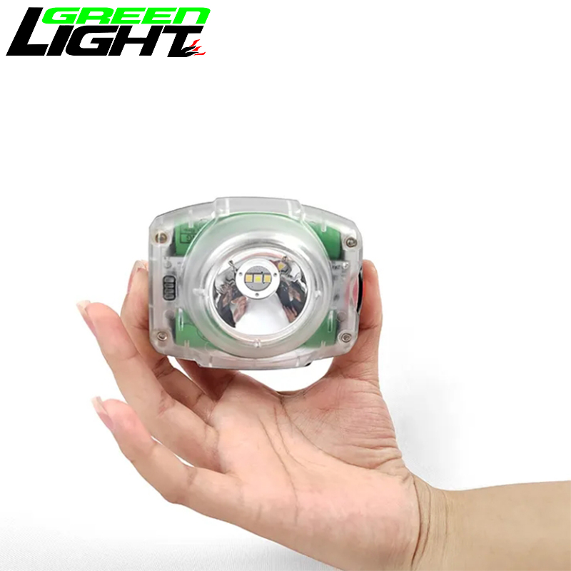 Mini Size Cordless Mining Helmet Light 23000lux 4.4W Rechargeable Led Mining Head Lamp