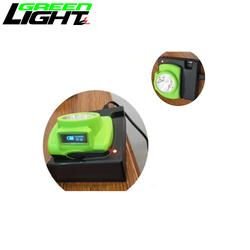Durable Explosion-proof Wireless Miner Cap Lamp 7Ah Big Battery Capacity