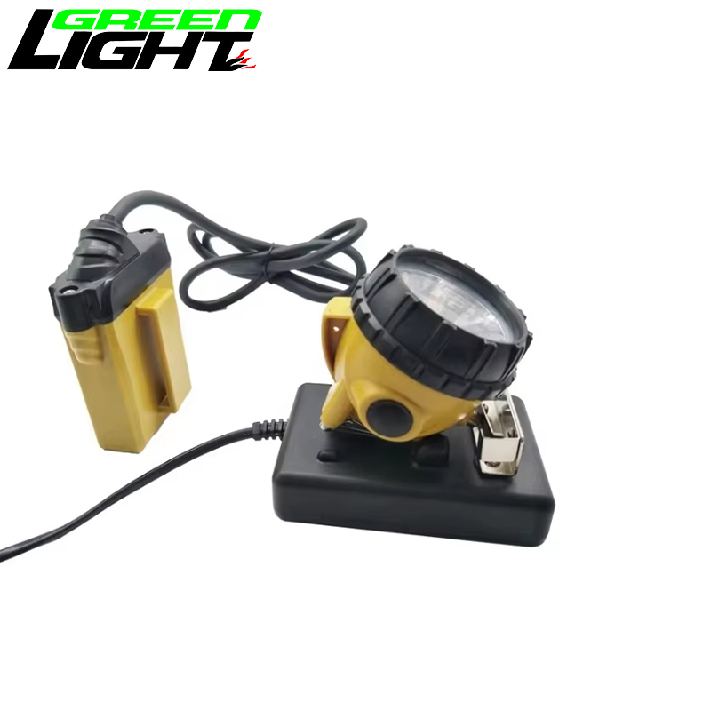 25000lux Led Corded Mining Cap Lamp 10.4Ah Mining Safety Cap Lamp with SOS Function