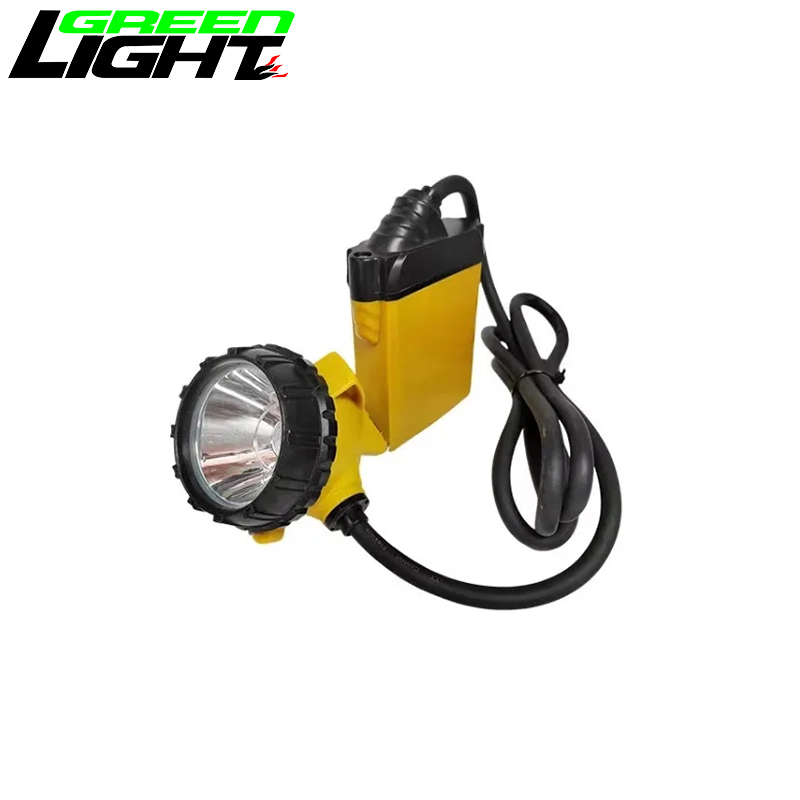 25000lux Led Corded Mining Cap Lamp 10.4Ah Mining Safety Cap Lamp with SOS Function
