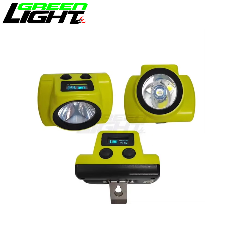 Best 7AH Durable Led Explosion-proof Wireless Miner Cap Lamp High Brightness 25000LUX wholesale