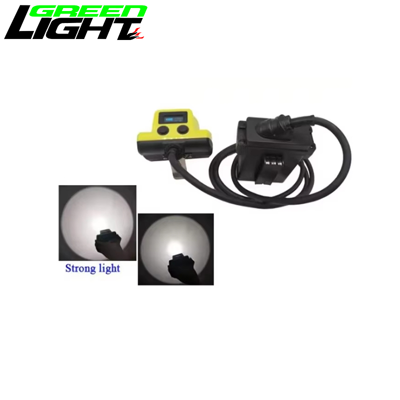 High Ended Mining Industry Headlight 14000mah 530lum Mining Helmet Lights for Communication Tag