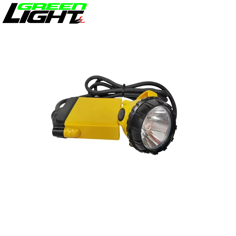 good quality 25000lux Led Corded Mining Cap Lamp 10.4Ah Mining Safety Cap Lamp with SOS Function wholesale