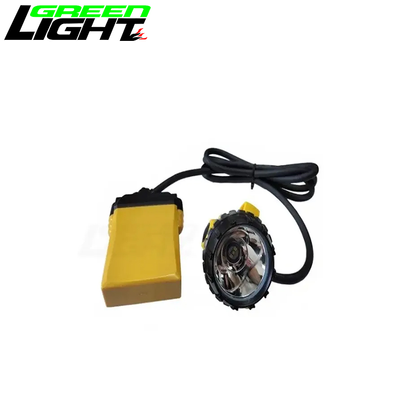 25000lux Led Corded Mining Cap Lamp 10.4Ah Mining Safety Cap Lamp with SOS Function