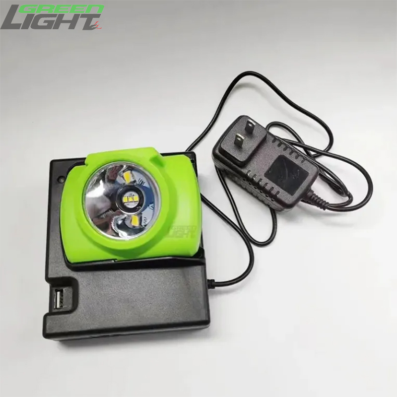 Waterproof IP68 Explosion-proof Coal Mining Headlamp Cree Led OLED Smart Screen Miners Light