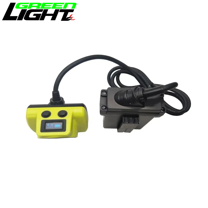 Rechargeable High Power 4w Led Safety Coal Mining Head Light 14Ah 60hrs Working Time