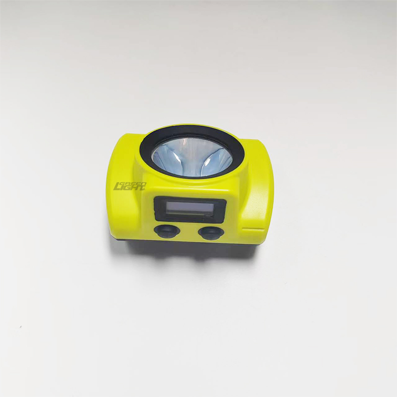 Over-moulding Mining Headlamp Ip68 Led Miner Helmet Light 25000lux