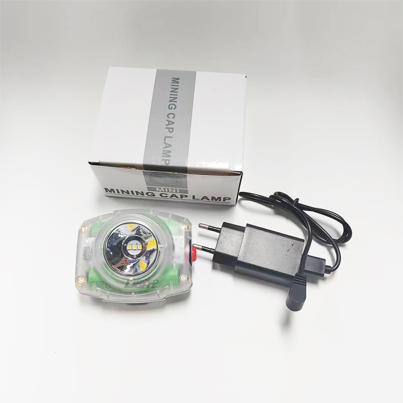 Small Size 3.5ah 13000lux Safety Underground Miner Cap Lamp with Battery Indicator
