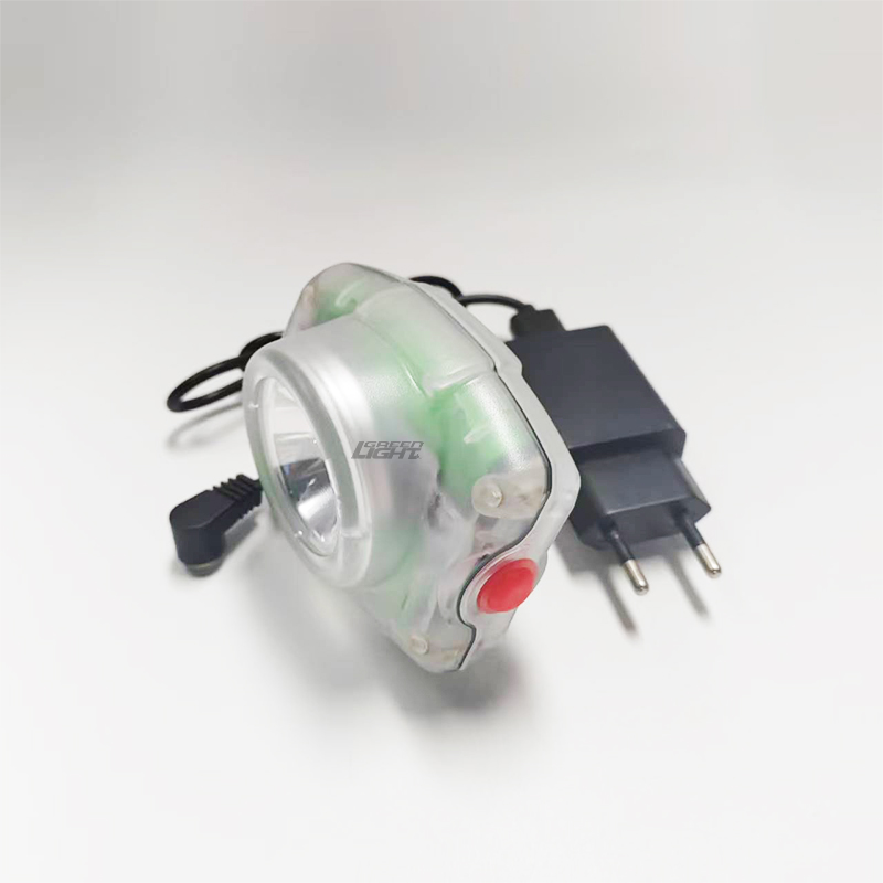 Small Size 3.5ah 13000lux Safety Underground Miner Cap Lamp with Battery Indicator