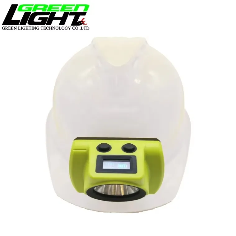 Atex Led Wireless Miner Cap Lamp Upgraded Tempered Glass Lens Cordless Mine Headlamp