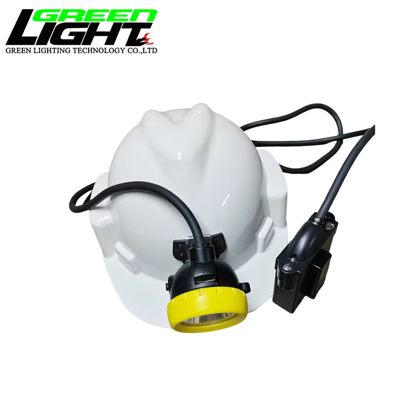 7.8Ah 10000lux Mining Led Headlamp USB Rechargeable Coal Mine Lamp