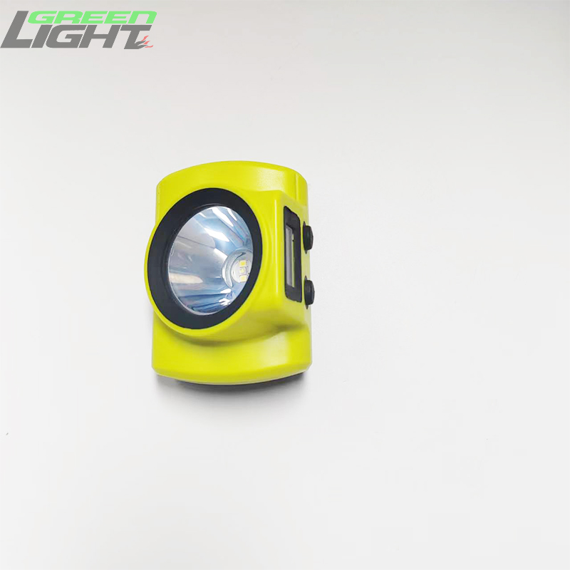 Best Explosion-proof Cordless Mining Cap Lamp 25000LUX 385lum IP68 Over-moulding Helmet Light wholesale