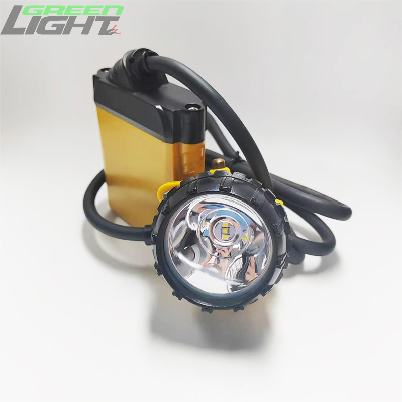 Best 10400mah Li-ion Battery 348lum Led Miner Lamp Corded Mine cap Lamp 25000lux wholesale