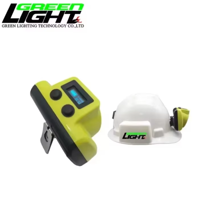 Atex Led Wireless Miner Cap Lamp Upgraded Tempered Glass Lens Cordless Mine Headlamp