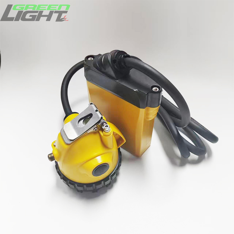 10400mah Li-ion Battery 348lum Led Miner Lamp Corded Mine cap Lamp 25000lux