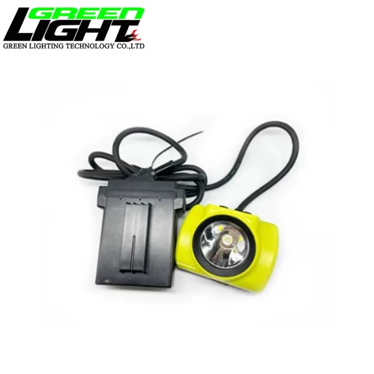 Explosion-proof IP68 Led Coal Mine Lamp 14Ah 25000LUX Corded Mining Light