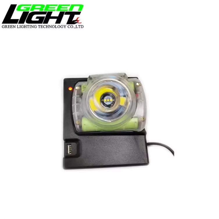 Portable Underground Mining Helmet Light 15000LUX 232Lumen Miners Lantern with SOS