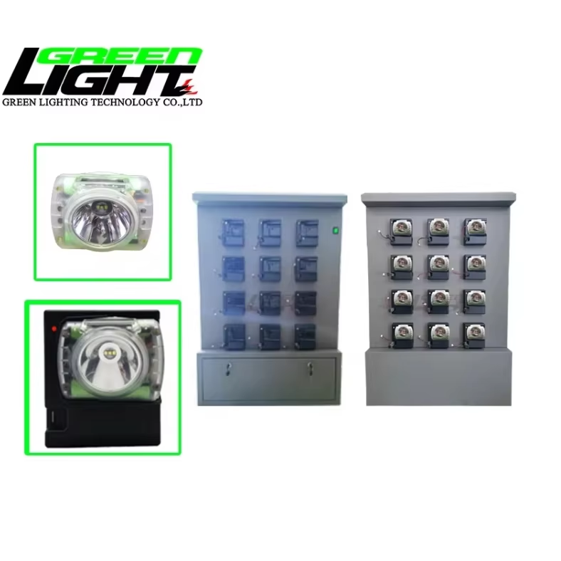 Super Bright 25000lux Cordless Mining Lamp 7ah IP68 Atex Miner Hard Hat Light