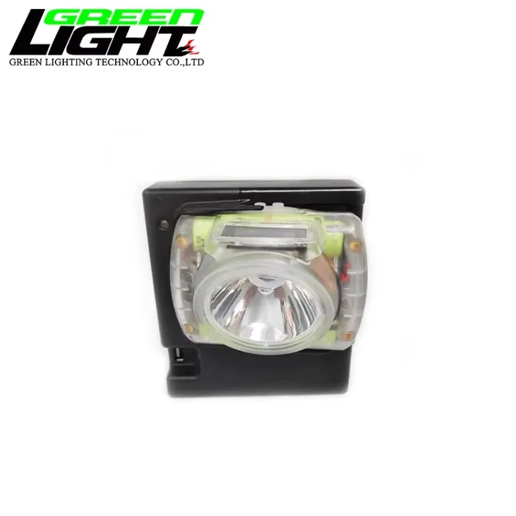 Super Bright 25000lux Cordless Mining Lamp 7ah IP68 Atex Miner Hard Hat Light